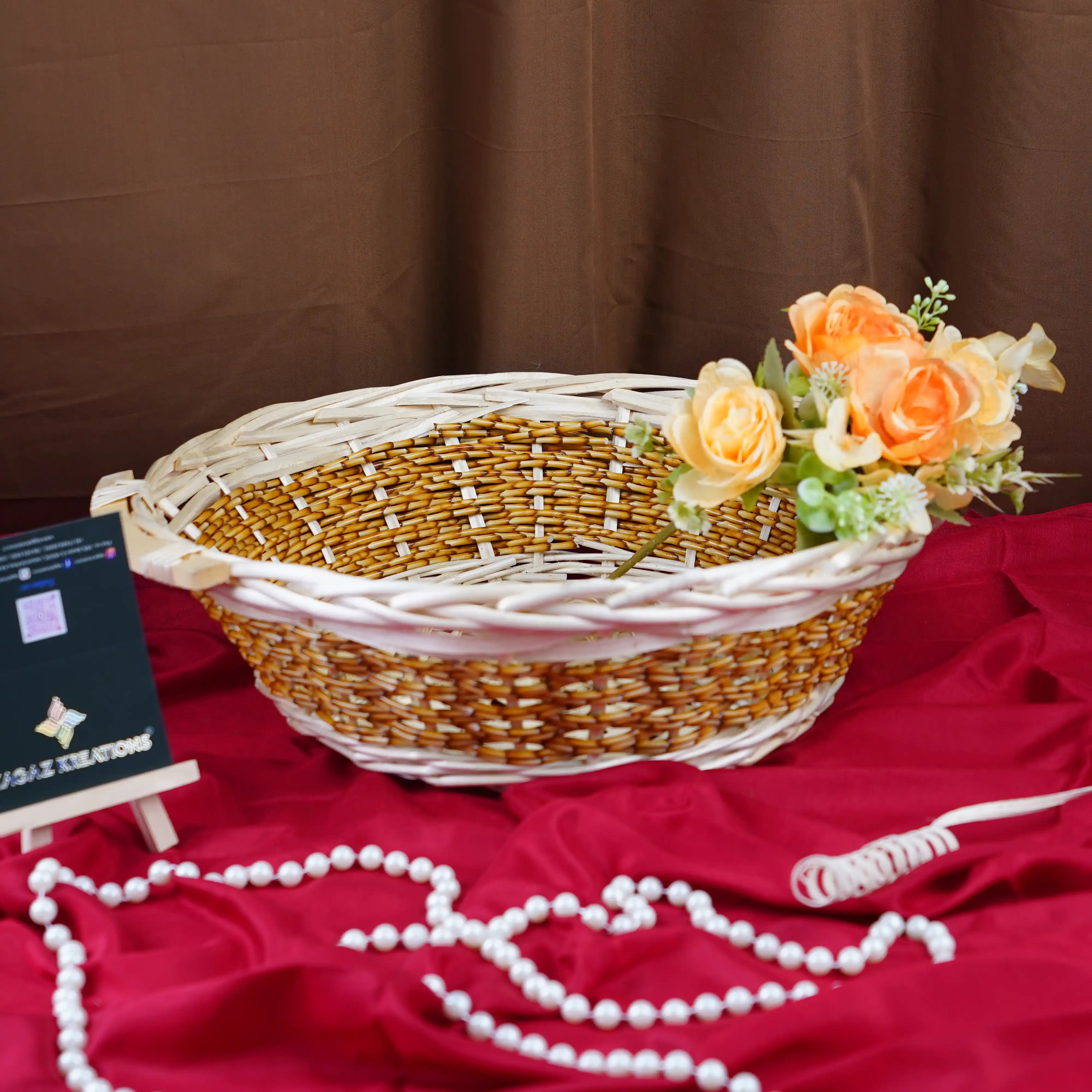 Cane Hamper Basket