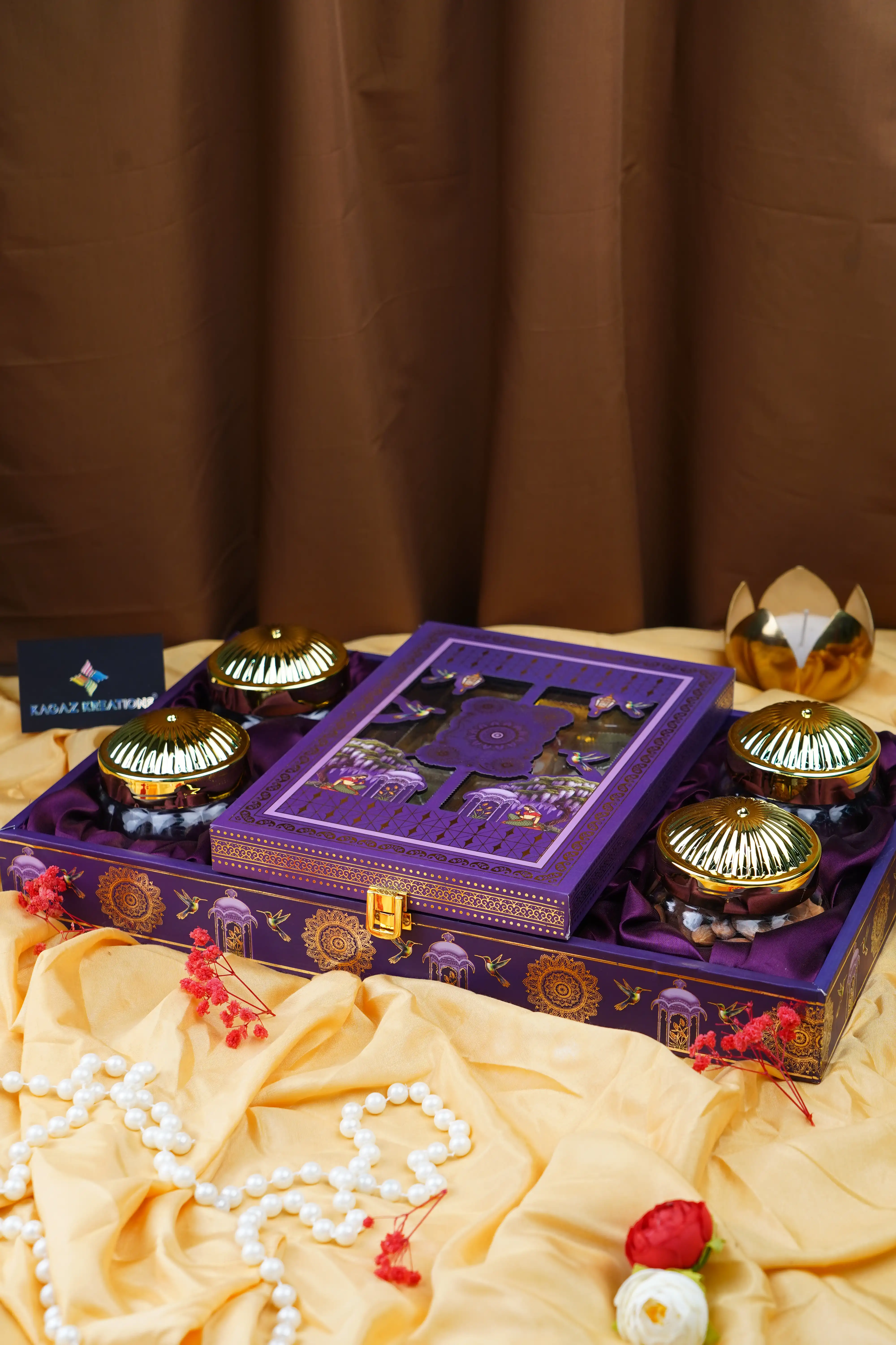 Wedding Trousseau Hamper - Wedding Hampers by Kagaz Kreations