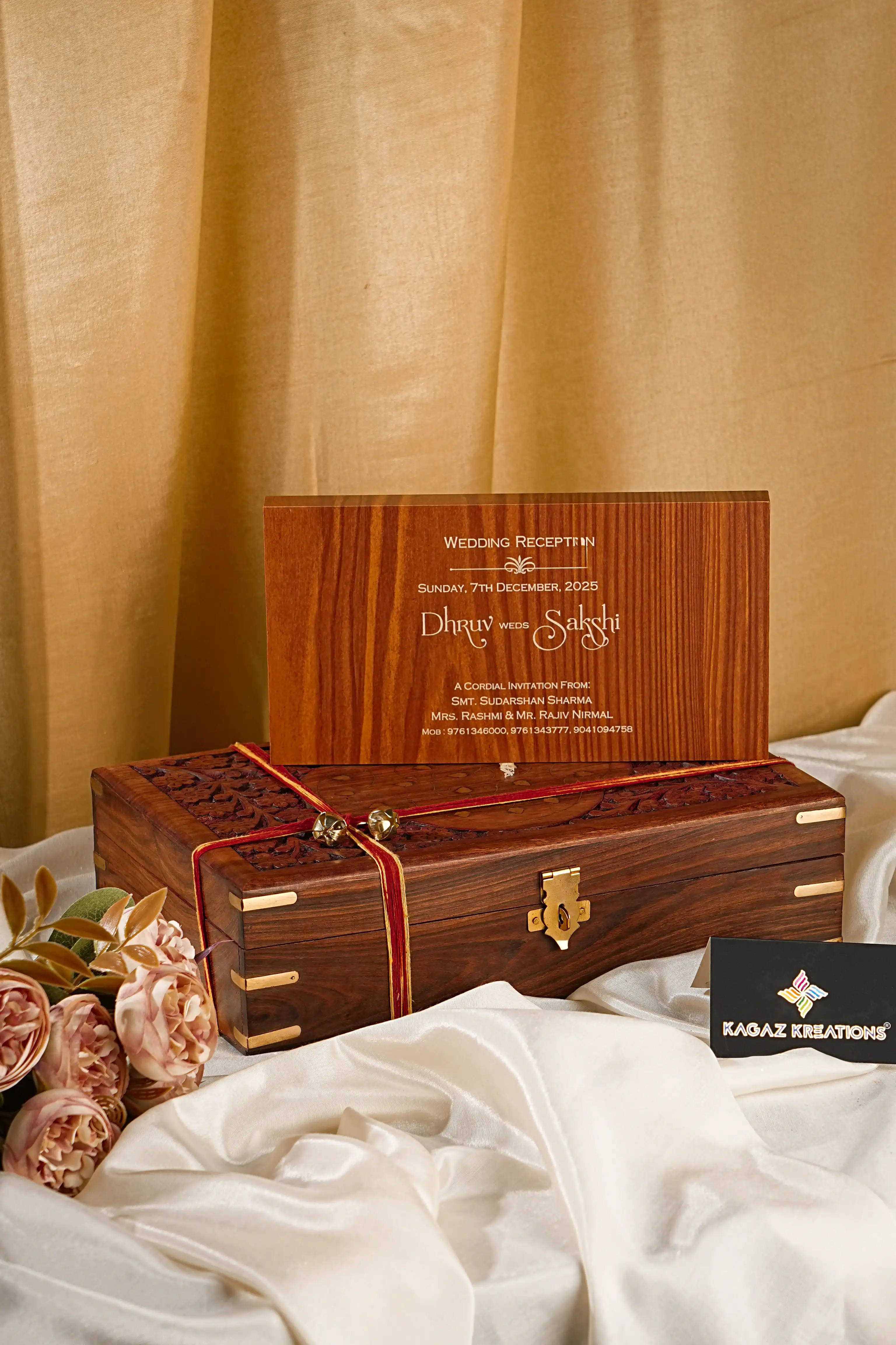Wedding Basket Hamper - Wedding Hampers by Kagaz Kreations