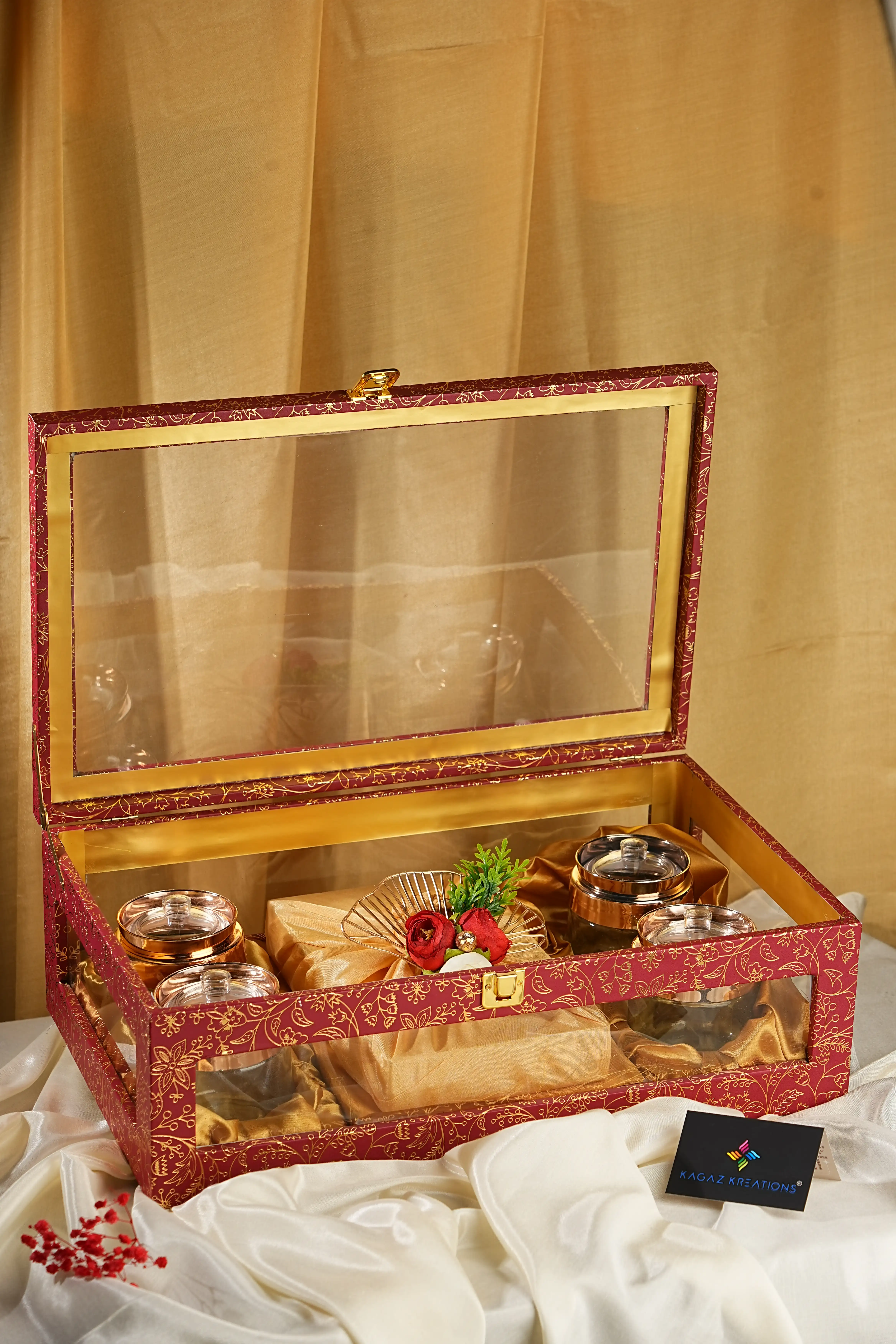 Wedding Basket Hamper - Wedding Hampers by Kagaz Kreations