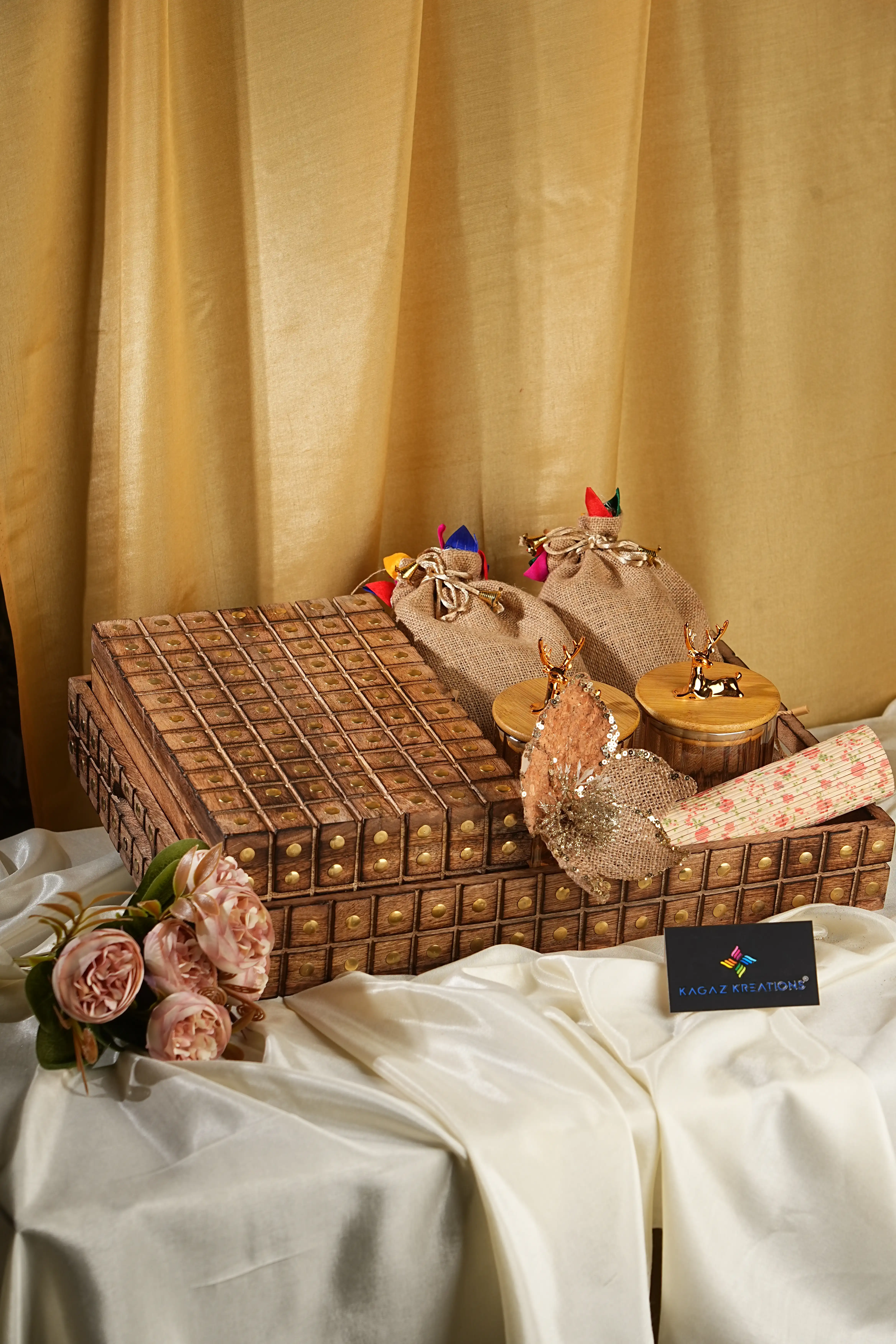 Bridal Gift Box - Wedding Hampers by Kagaz Kreations
