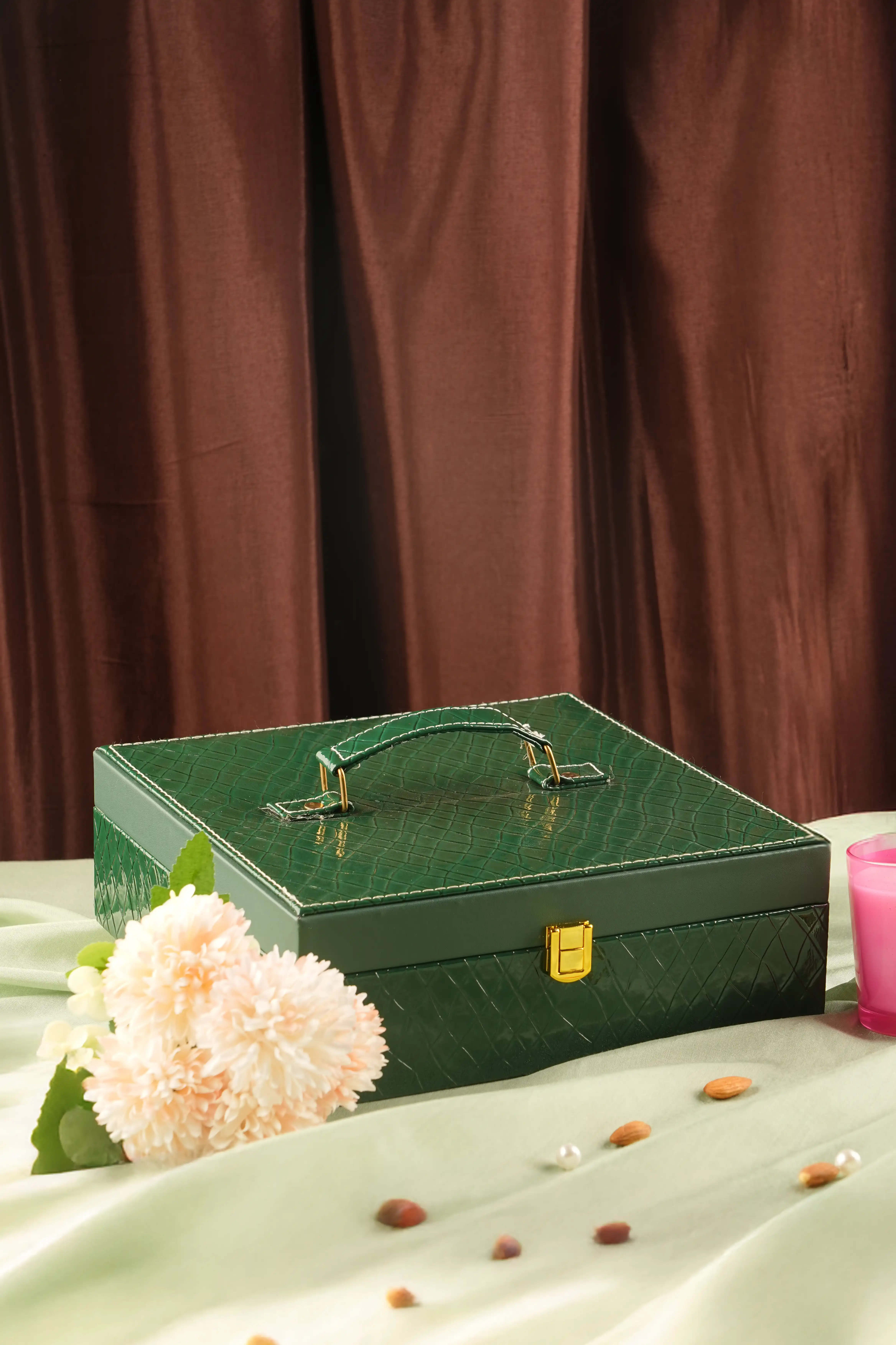 Partition Dry Fruit Box - Dry Fruit Boxes by Kagaz Kreations