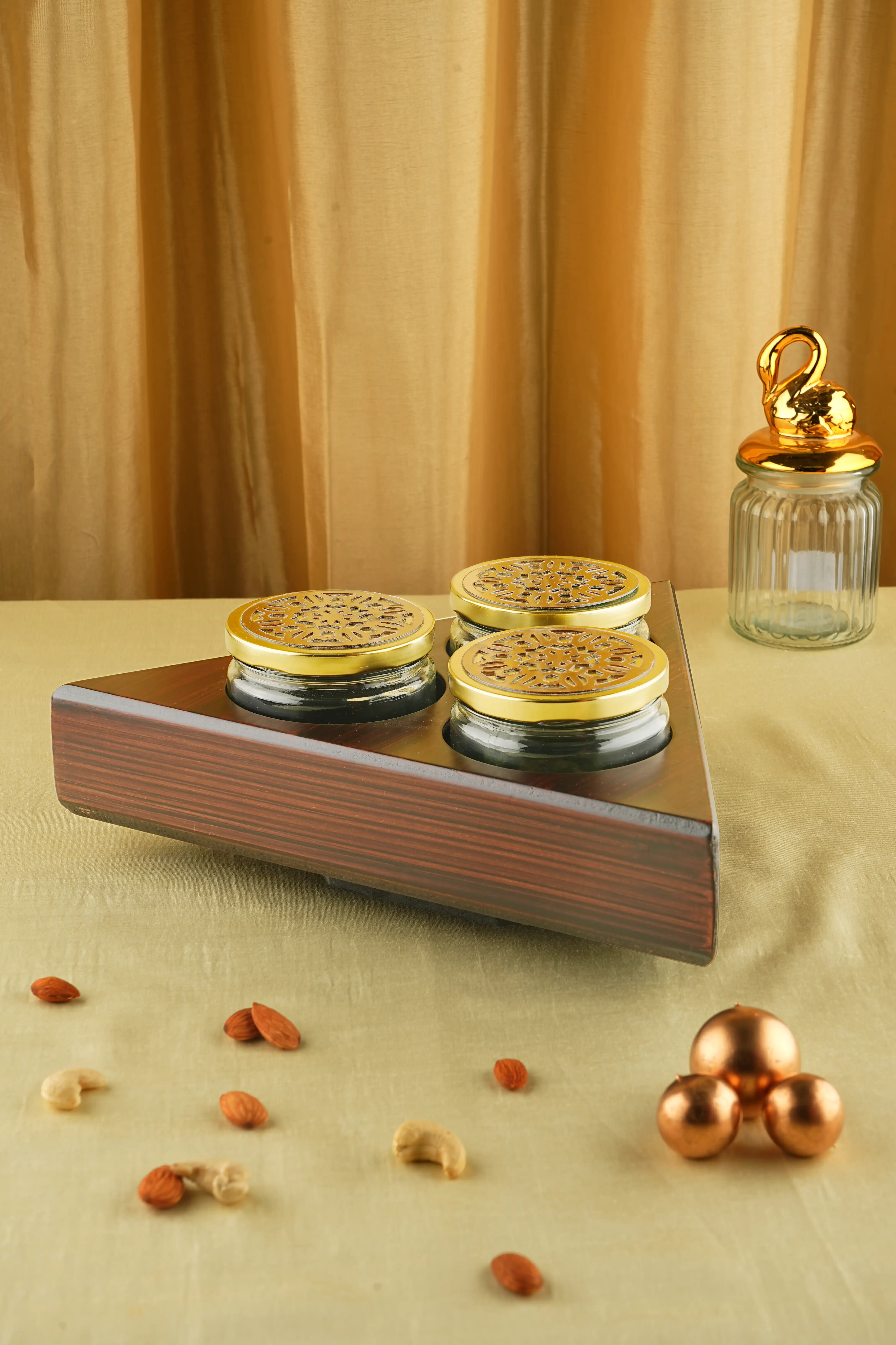 Partition Dry Fruit Box - Dry Fruit Boxes by Kagaz Kreations
