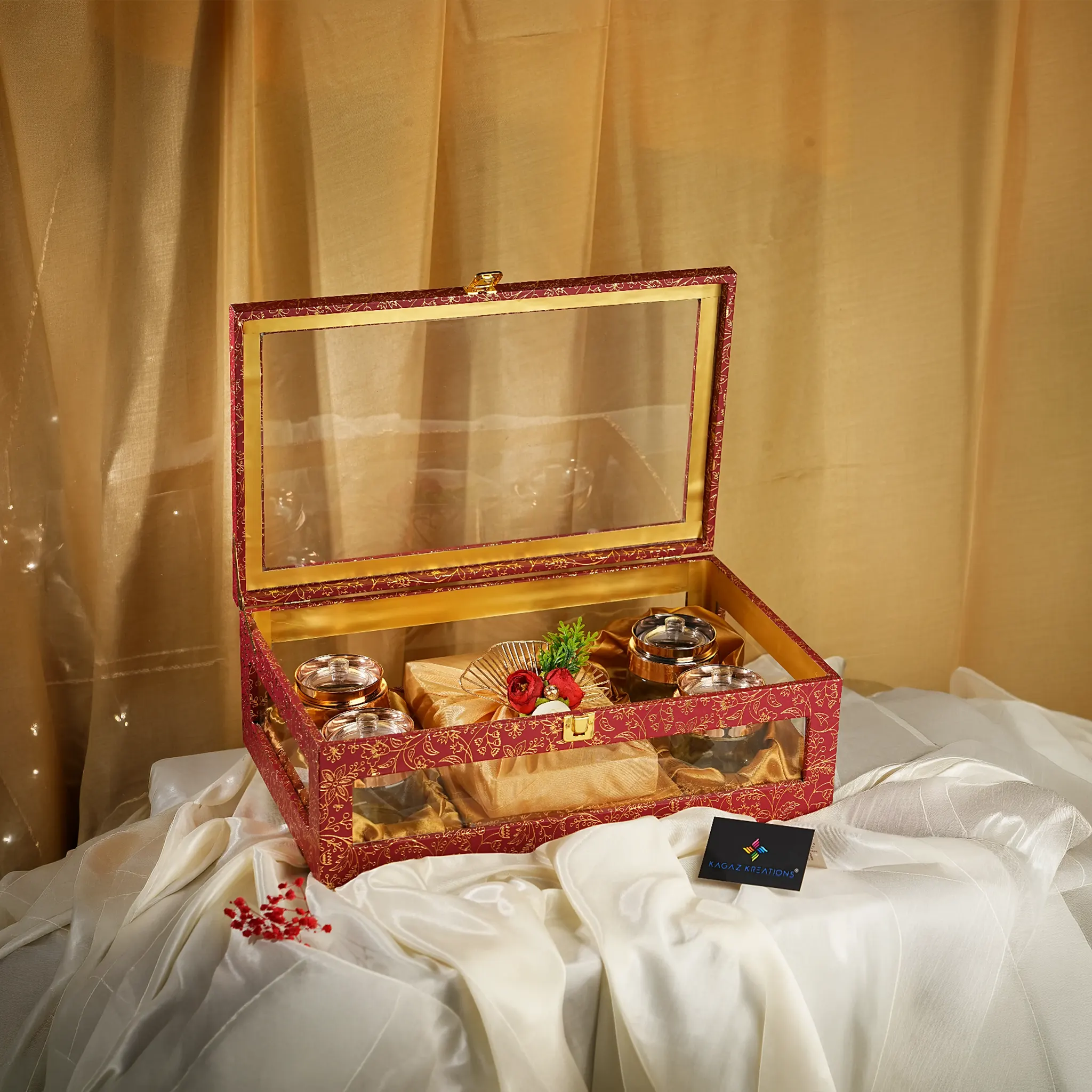 Wedding Basket Hamper - Wedding Hampers by Kagaz Kreations