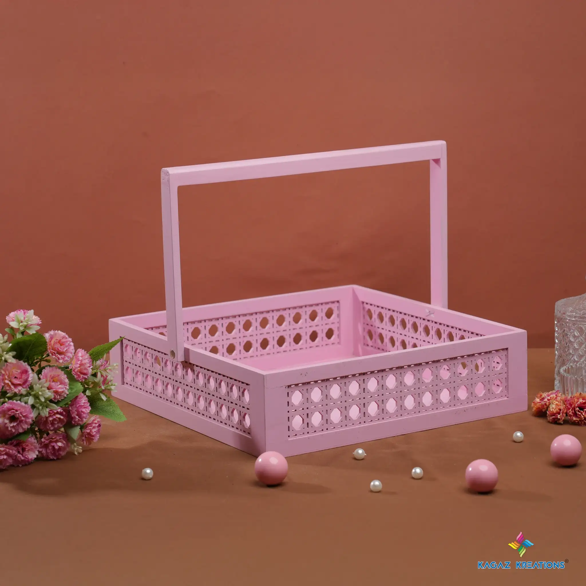 MDF Cutwork Tray - premium MDF packaging