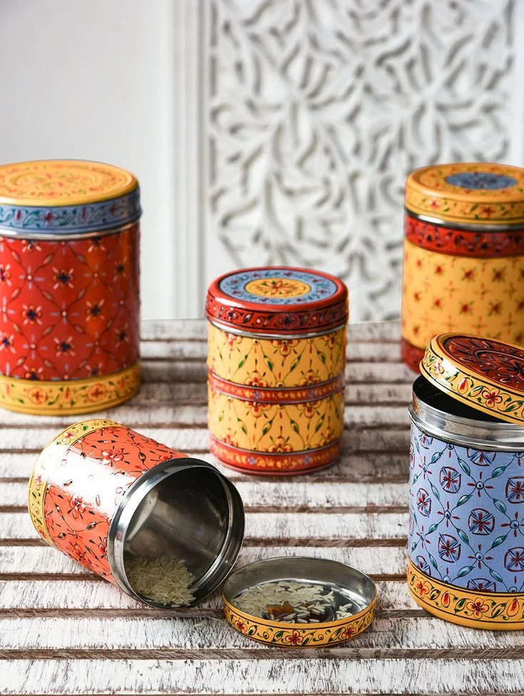 Tin Container Set